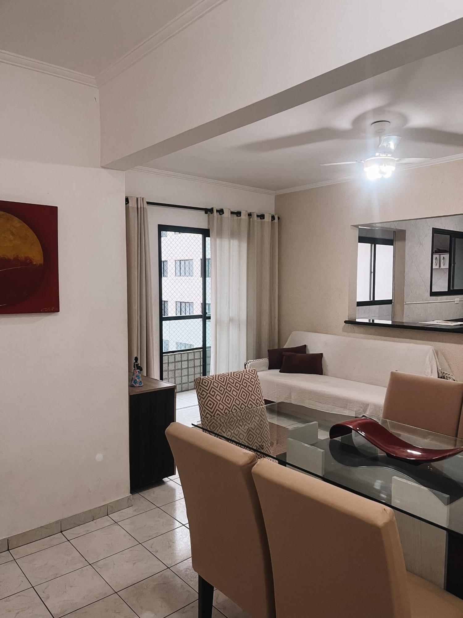 Apartamento Vila Tupy - Ar Condicionado - Praia Grande Eksteriør bilde