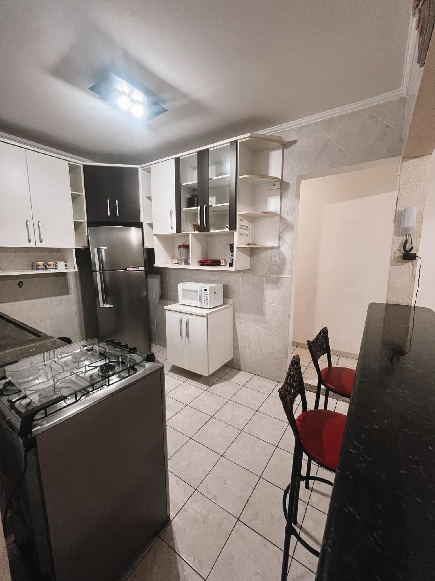 Apartamento Vila Tupy - Ar Condicionado - Praia Grande Eksteriør bilde