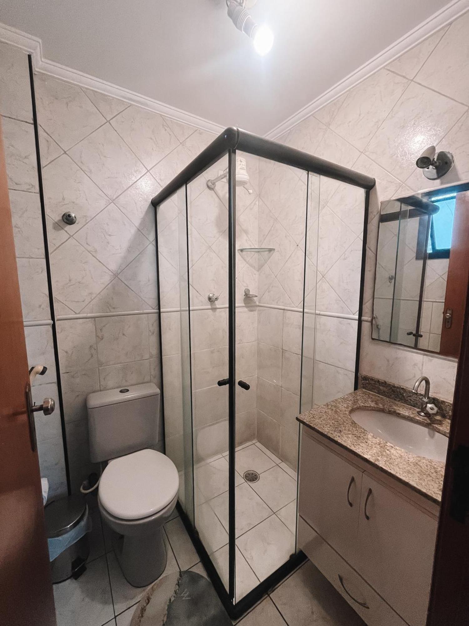 Apartamento Vila Tupy - Ar Condicionado - Praia Grande Eksteriør bilde