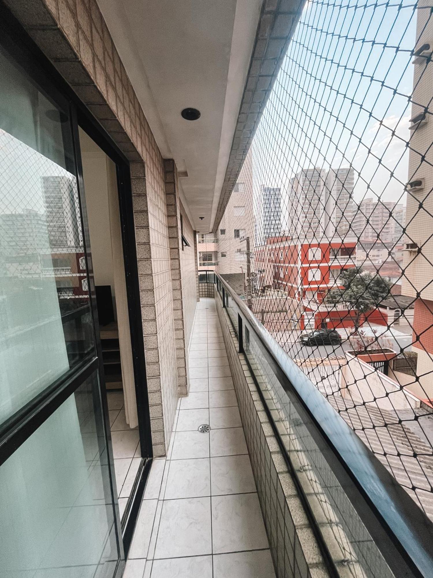 Apartamento Vila Tupy - Ar Condicionado - Praia Grande Eksteriør bilde